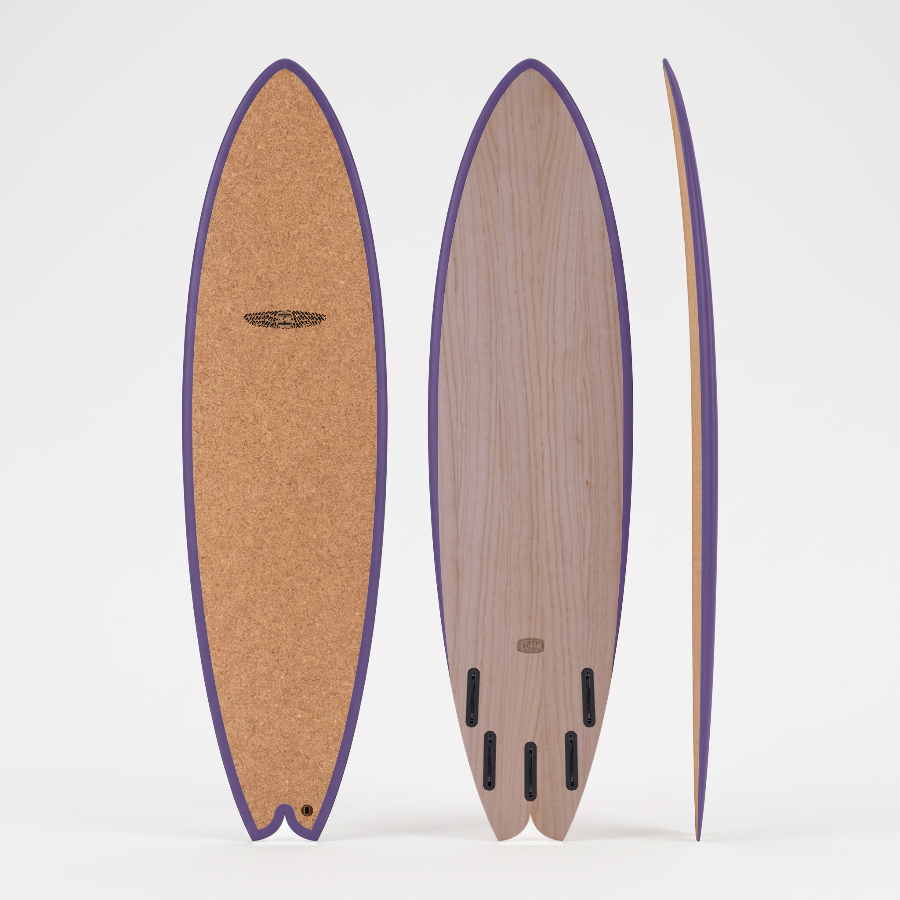 RAL 4011 Pearl violet (5-fin)