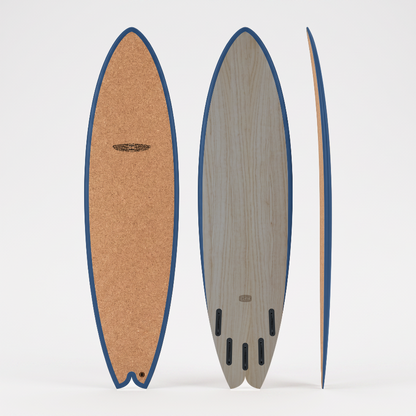 RAL 5023 Distant blue (5-fin)